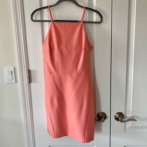 ELIZABETH AND JAMES lily pink dress with cut out